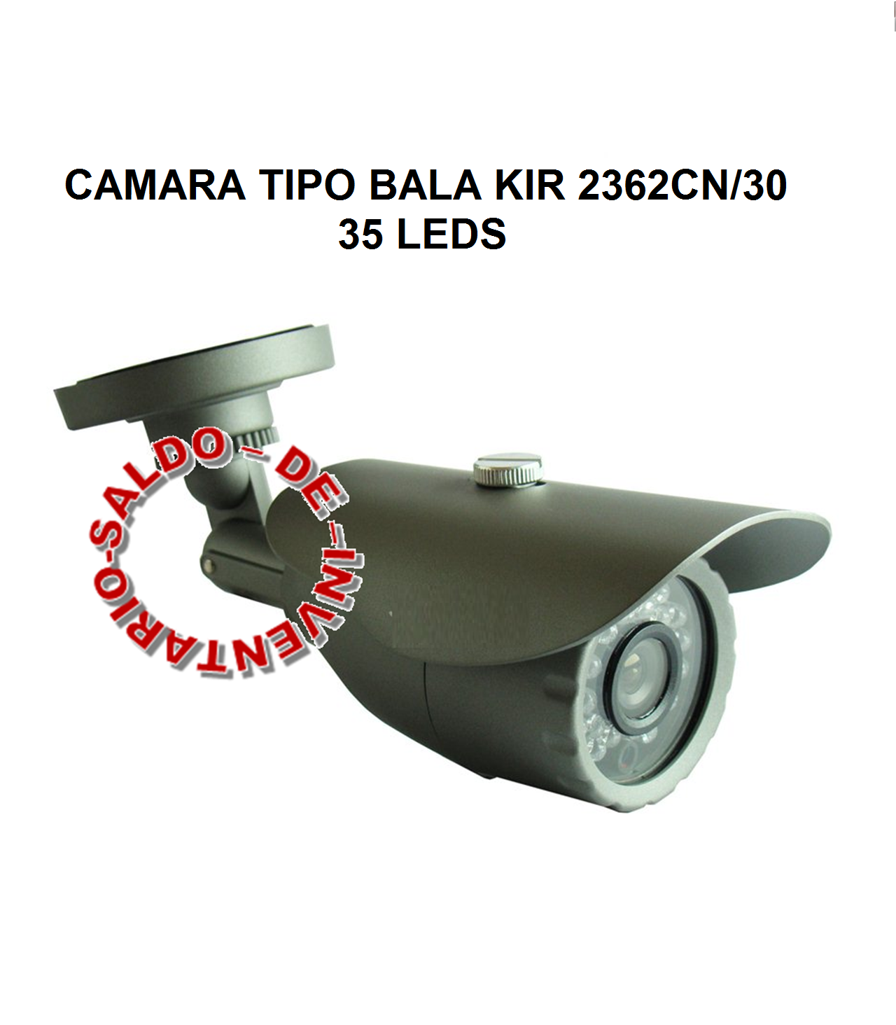 CAMARA TIPO KIR BALA 35 LEDS KIR2362CN30
